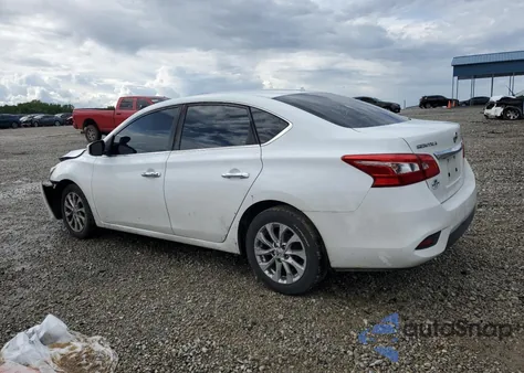2017 Nissan Sentra S z USA, uszkodzony, nr VIN 3N1AB7AP2HY349510